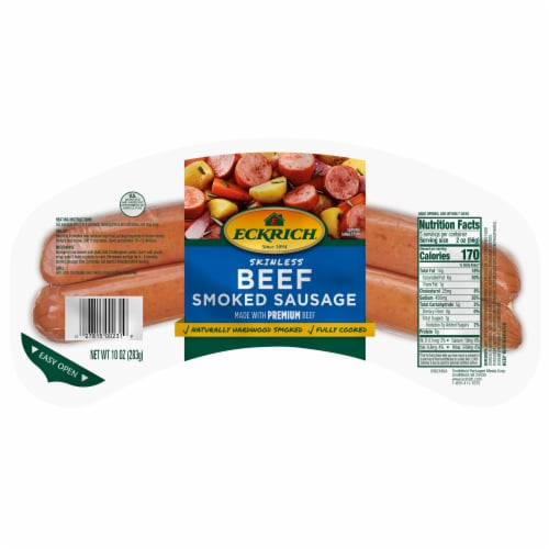 Eckrich skinless smoked sausage on sale