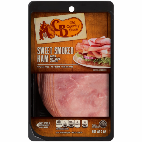 Cracker Barrel Sweet Smoked Ham Perspective: front