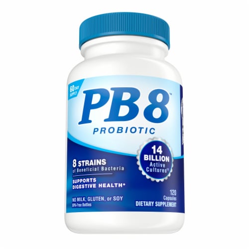 Nutrition Now PB8™ Digestive Health Support Capsules Perspective: front