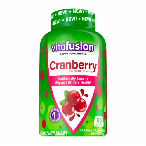 Vitafusion™ Cranberry Dietary Supplements Perspective: front