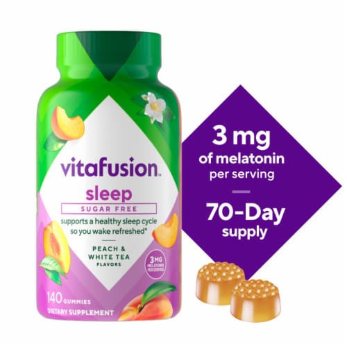 Beauty Sleep, Natural Berry Flavor - 90 Gummies - Vitafusion - Pureformulas