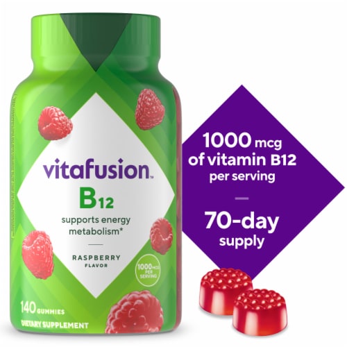 Vitafusion™ B12 Gummies 1000mcg Perspective: front