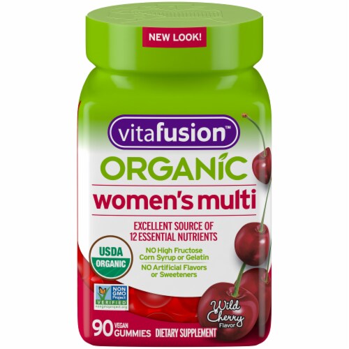 Vitafusion Organic Womens Multi Gummies Perspective: front