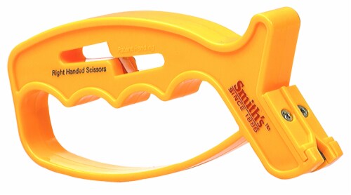 Smith's 10-Second Knife & Scissors Sharpener - Yellow Perspective: front