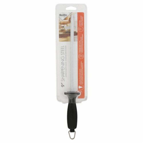 Smith's® 9" Sharpening Steel Perspective: front