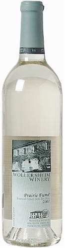 Wollersheim Prairie Fume Wisconsin White Wine Perspective: front