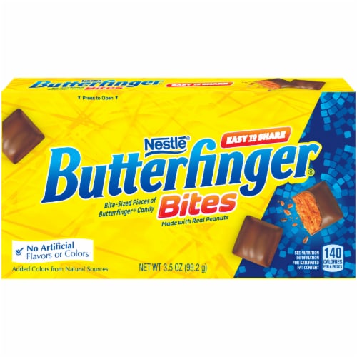 Butterfinger Bites Video Box Perspective: front