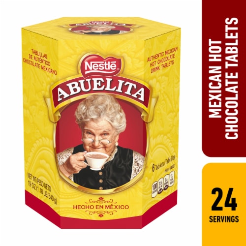 Nestle® Abuelita Mexican Hot Chocolate Tablets Perspective: front