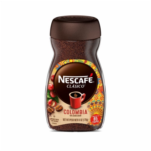 NESCAFÉ Clásico Colombia Medium Roast Instant Coffee Perspective: front