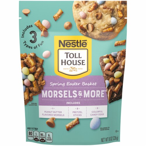 Nestle Toll House Spring Easter Basket Morsels & More Easter Candy Mix Perspective: front