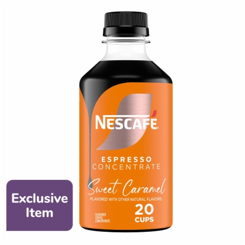 Nescafe Sweet Caramel Espresso Coffee Concentrate Perspective: front