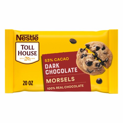 Nestle Toll House Dark Chocolate Chips Perspective: front