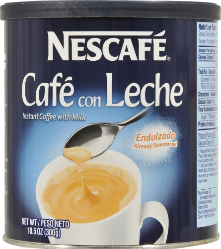 Nescafe Cafe Con Leche Perspective: front