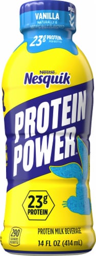 Nesquik Protein Power Vanilla Milk Beverage Perspective: front