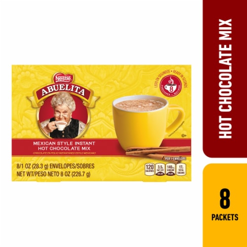 Abuelita Mexican Style Instant Hot Chocolate Drink Mix Perspective: front