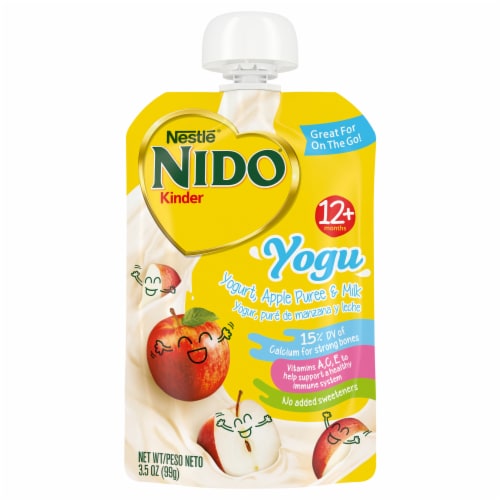 Nido Apple & Yogurt Pouch Perspective: front