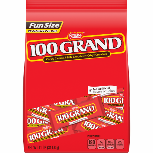 Nestle 100 Grand Fun Size Perspective: front