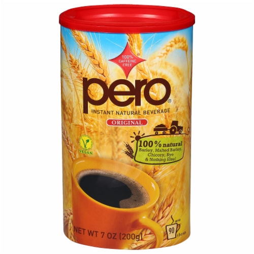 Pero Original Caffeine Free Instant Natural Beverage Perspective: front