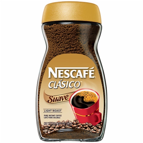 Nescafé Clasico Suave Light Roast Instant Coffee Perspective: front
