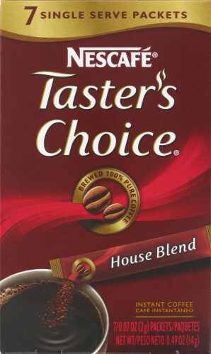 Nescafe Taster's Choice House Blend Instant Coffee Perspective: front
