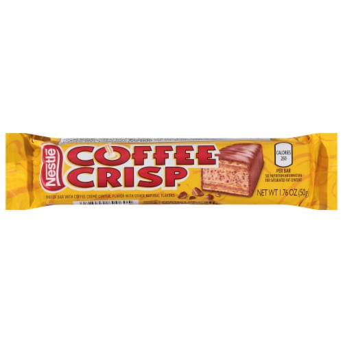 Nestle Coffee Crisp® Candy Bar Perspective: front