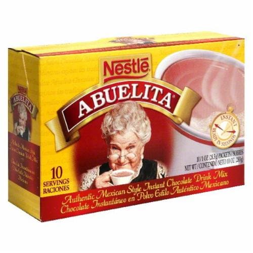 Abuelita Instant Hot Cocoa Mix Perspective: front