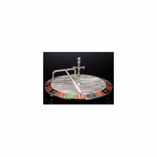Godinger Roulette Cheese Board with Knife Perspective: front