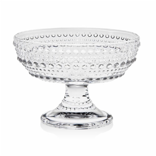 Godinger 9243 Lumina Oval Footed Bowl Perspective: front