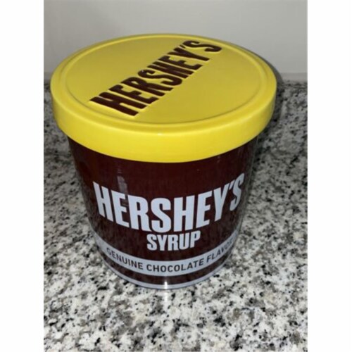 Godinger 12509 Hersheys Syrup Cookie Jar Perspective: front