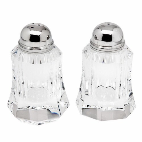 Godinger Amsterdam Salt & Pepper Shakers Perspective: front