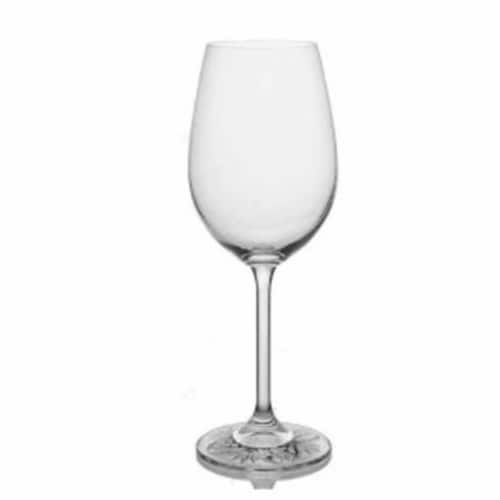 Godinger 22508 12 oz Touch of Dublin White Wine Glass Perspective: front