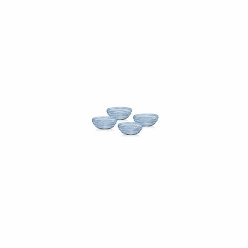 Godinger 48105 Lumina Blue Soup Bowls - Set of 4 Perspective: front