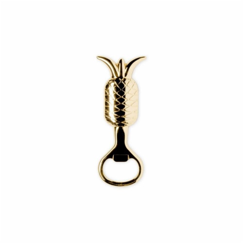 Godinger 62025 Pineapple Bottle Opener Perspective: front