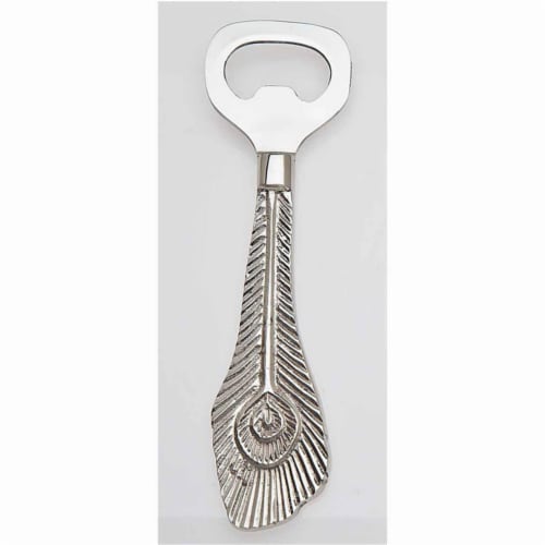 Godinger 90474 Peacock Bottle Opener Perspective: front