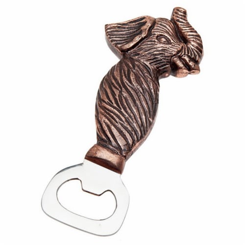 Godinger 90485 Elephant Bottle Opener Perspective: front