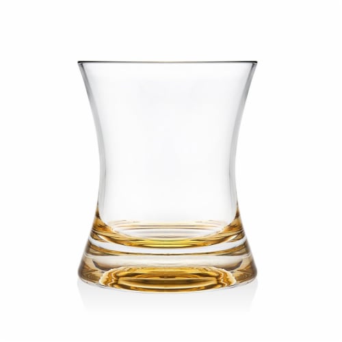 Godinger 7 oz Finley Gold Tumblers - Set of 4 Perspective: front