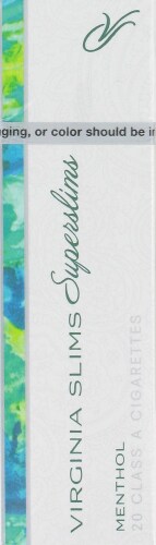 Virginia Slims Superslims Menthol 100s Cigarettes, 1 ct - Kroger