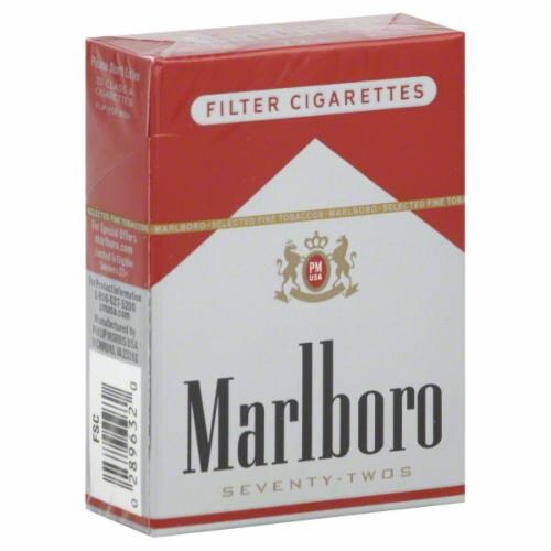 Marlboro Red 72s Cigarettes Perspective: front