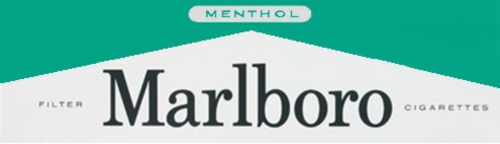 Marlboro Menthol Cigarettes Perspective: front