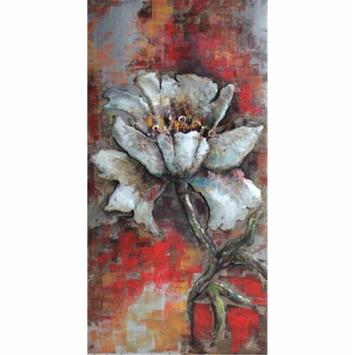Empire Art Primo Mixed Media Sculpture - Garden Rose 1 Perspective: front