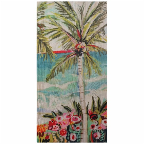 Empire Art Direct FAL-124459-4824 Palm Tree Wimsy II Fine Giclee Printed Directly on Hand Fin Perspective: front