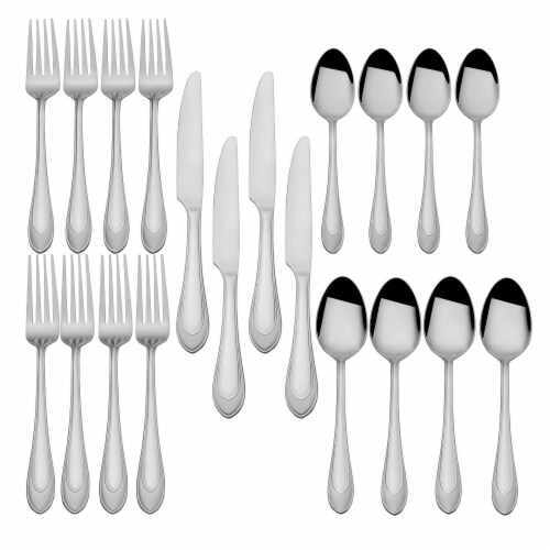 SHOP Ebony 20 Piece Flatware Sets (Oversized Flatware)