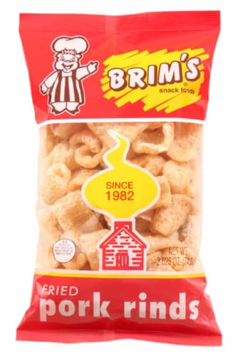 Brim's® Fried Pork Rinds Perspective: front