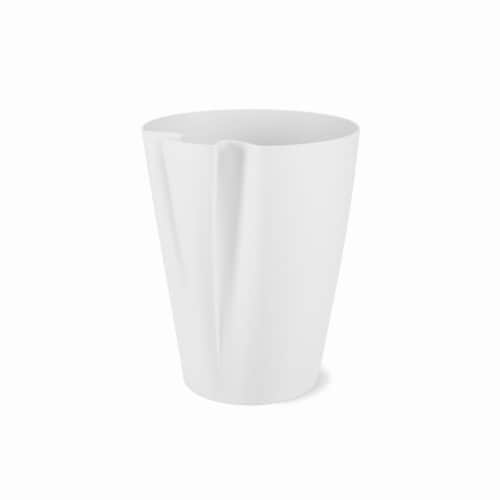 Umbra 1014161-660 2.4 gal Grab Can, White Perspective: front
