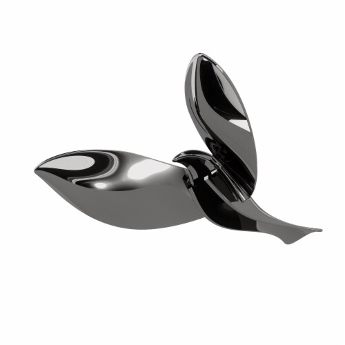 Umbra 1013387-624 Tipsy Bottle Opener with Sculptural Bar Accessory, Titanium Perspective: front