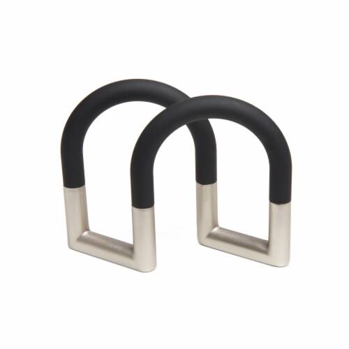 Umbra 330705-047 Swivel Squeeze Napkin Holder - Black & Nickel Perspective: front