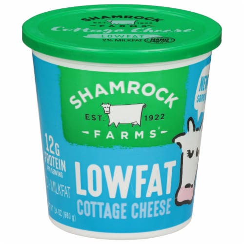 Shamrock Farms® Low Fat Cottage Cheese Perspective: front