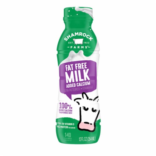 Shamrock Farms Fat Free Milk Perspective: front