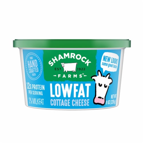 Fry S Food Stores Shamrock Farms Low Fat Cottage Cheese 8 Oz