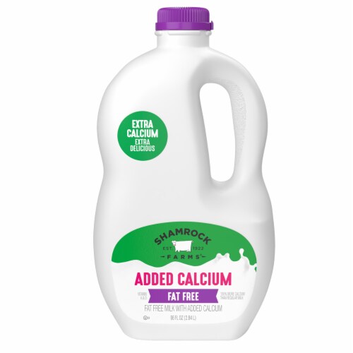 Shamrock Farms Fat Free Calcium Plus Milk Perspective: front